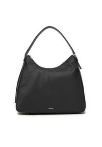 Calvin Klein Torebka Ck Sense Medium Shopper_Nylon K60K613128 Czarny. Kolor: czarny. Materiał: skórzane