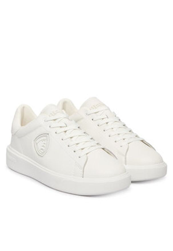 Blauer Sneakersy S6BUCK07 Biały. Kolor: biały. Materiał: skóra