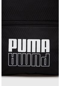 Puma Plecak damski kolor czarny mały z nadrukiem. Kolor: czarny. Wzór: nadruk #5