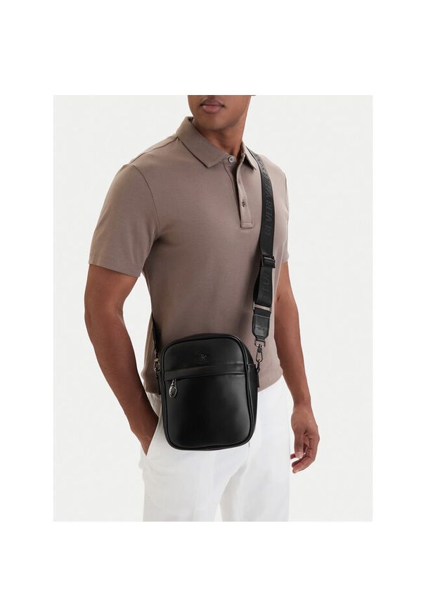 Saszetka Beverly Hills Polo Club. Kolor: czarny