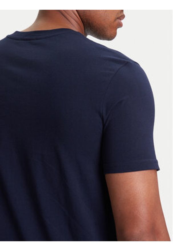 United Colors of Benetton - United Colors Of Benetton T-Shirt 3I1XU10A4 Granatowy Relaxed Fit. Kolor: niebieski. Materiał: bawełna