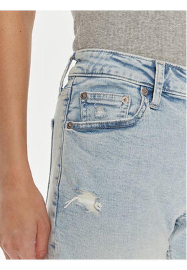 GAP - Gap Szorty jeansowe 404673-00 Niebieski Regular Fit. Kolor: niebieski. Materiał: bawełna