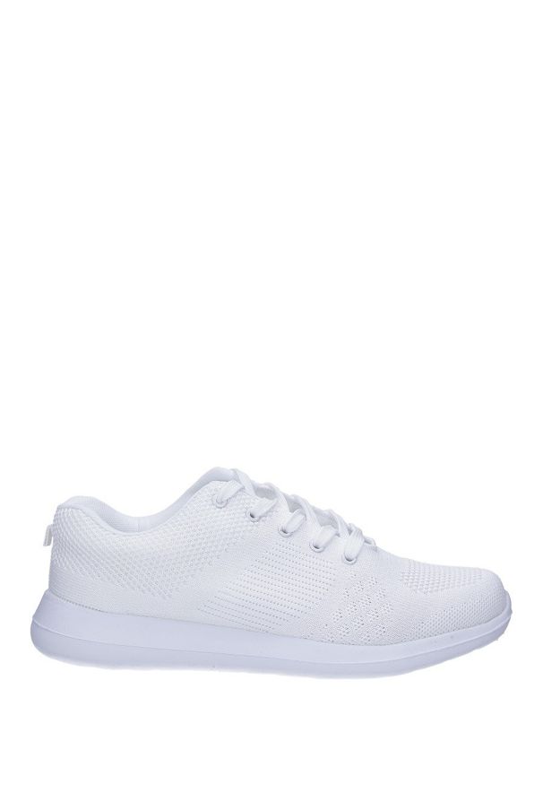 Casu - Białe buty sportowe sznurowane casu f6-12. Kolor: biały