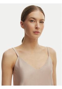 Rinascimento Top CFC0127685003 Beżowy Regular Fit. Kolor: beżowy. Materiał: syntetyk #5