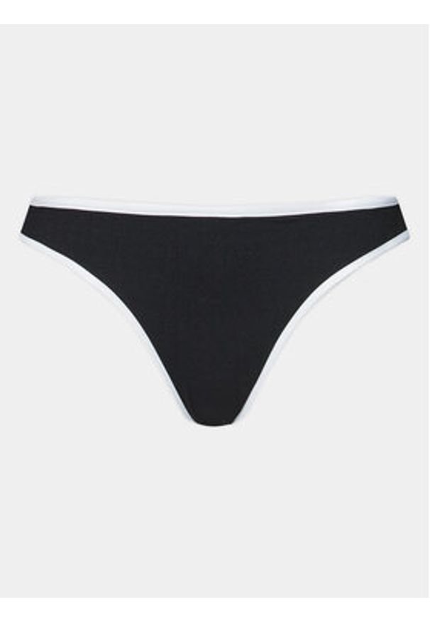 Seafolly Dół od bikini 40316-072 Czarny. Kolor: czarny. Materiał: syntetyk