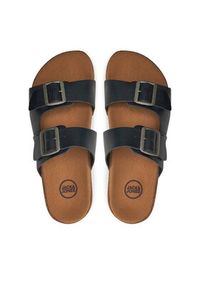 Jack & Jones - Jack&Jones Klapki Louis 12231423 Szary. Kolor: szary. Materiał: skóra #6