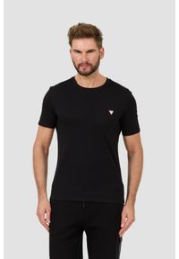 Guess - GUESS Czarny męski t-shirt Core Tee, Rozmiar M. Kolor: czarny #1