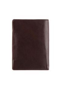 Wittchen - Męski portfel skórzany mały brązowy. Kolor: brązowy. Materiał: skóra #6