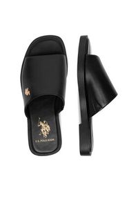 U.S. Polo Assn. Klapki EO-MARINA003W/6Y1 Czarny. Kolor: czarny. Materiał: materiał #8