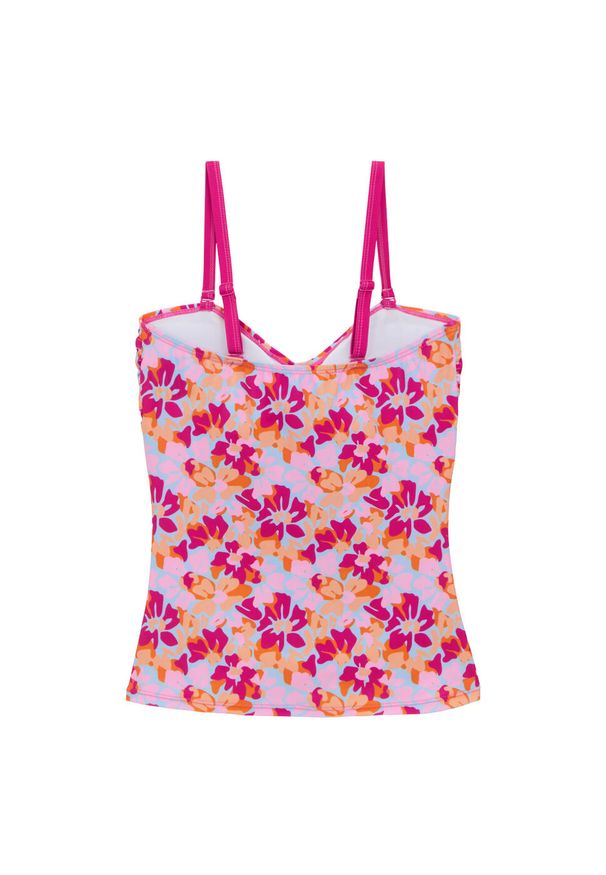 Regatta - Top Tankini W Kwiaty Dla Pań I Panów Aceana III Summer. Kolor: różowy. Wzór: kwiaty