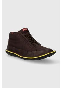 Camper sneakersy Beetle kolor brązowy. Nosek buta: okrągły. Zapięcie: sznurówki. Kolor: brązowy. Materiał: syntetyk, materiał. Technologia: Primaloft #2