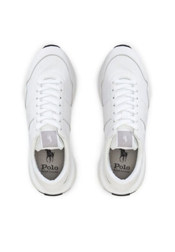 Polo Ralph Lauren Sneakersy Train 89 804936601001 Biały. Kolor: biały. Materiał: skóra