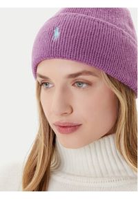 Polo Ralph Lauren Czapka 455954355010 Fioletowy. Kolor: fioletowy. Materiał: wełna #6