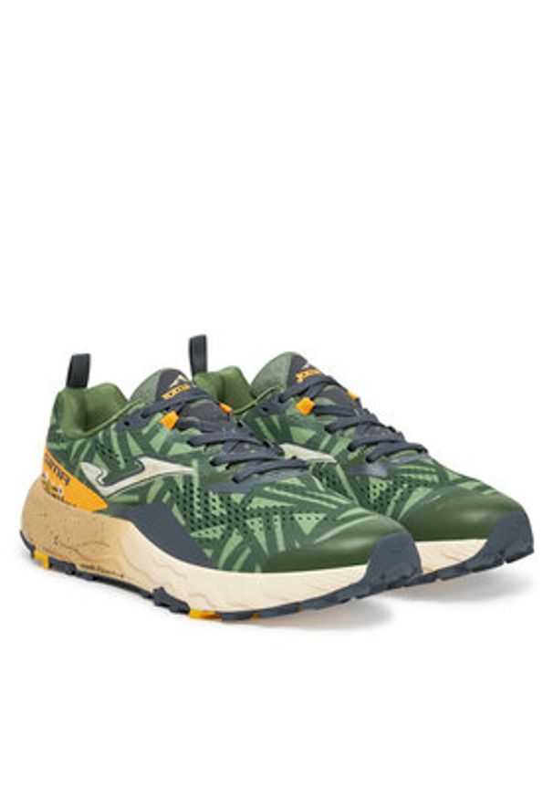 Joma Buty do biegania Sima 2523 TKSIMS2523 Zielony. Kolor: zielony. Materiał: materiał