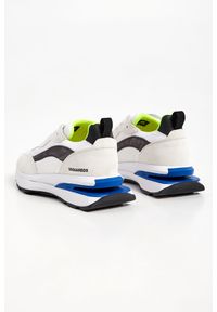 Sneakersy męskie DSQUARED2. Materiał: materiał, zamsz, guma. Wzór: aplikacja #3