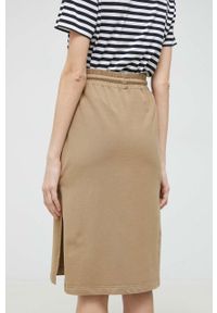 Fila spódnica kolor zielony mini ołówkowa. Kolor: zielony. Materiał: dzianina #3
