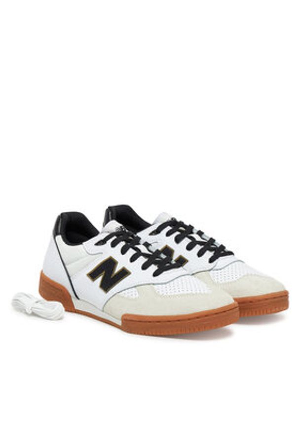 New Balance Sneakersy NM600WTA Biały. Kolor: biały. Materiał: zamsz, skóra