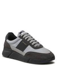 Sneakersy Axel Arigato Genesis Vintage Black/Grey. Kolor: szary. Materiał: materiał. Styl: vintage