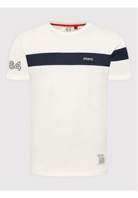 Musto T-Shirt 82158 Biały Regular Fit. Kolor: biały. Materiał: bawełna