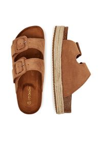 DeeZee Espadryle HB210-15ECOO Beżowy. Kolor: beżowy. Materiał: materiał #3