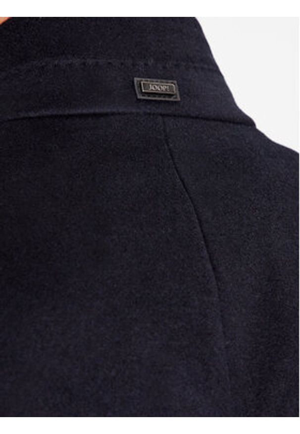 JOOP! Płaszcz wełniany 30037689 Granatowy Regular Fit. Kolor: niebieski. Materiał: wełna