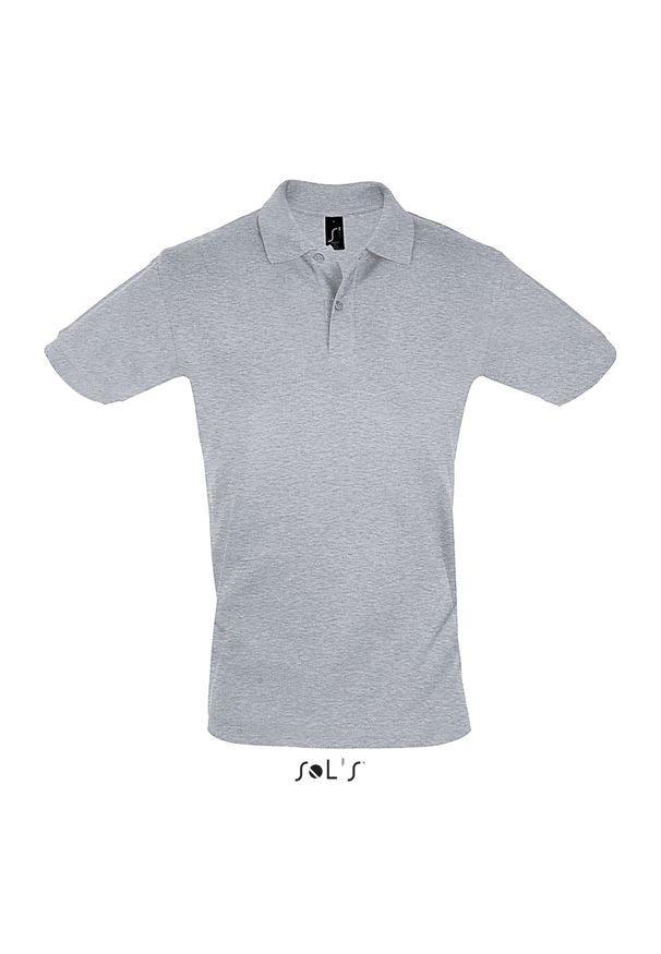 SOL'S - Polo Sol's Perfect. Typ kołnierza: polo. Kolor: szary. Styl: elegancki