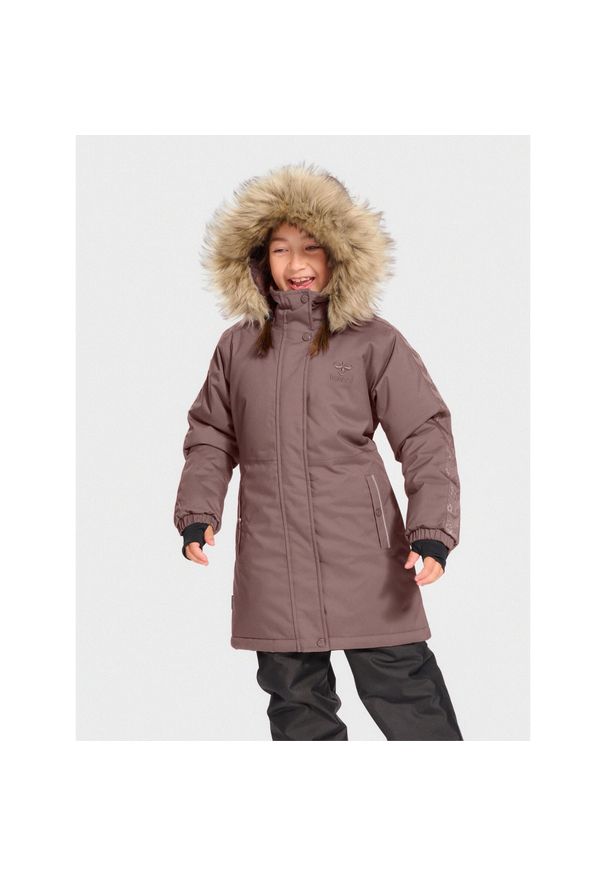 Kurtka dziewczęca Hummel hmlLEAF. Kolor: wielokolorowy, szary, beżowy