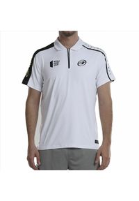 Koszulka Polo z krótkim rękawem Męska Bullpadel Liceo Biały. Typ kołnierza: polo. Kolor: biały. Długość rękawa: krótki rękaw. Długość: krótkie #1