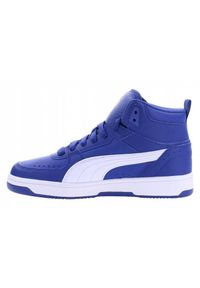 Buty młodzieżowe Puma Rebound Joy wysokie na co dzień. Okazja: na co dzień. Kolor: wielokolorowy. Materiał: materiał, syntetyk