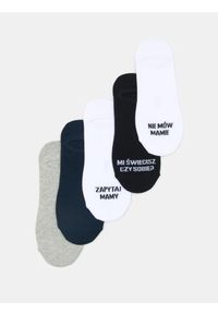 Sinsay - Skarpetki stopki 5 pack - wielobarwny #1