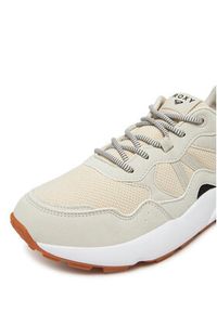 Roxy Sneakersy V12-911 Beżowy. Kolor: beżowy. Materiał: materiał #4