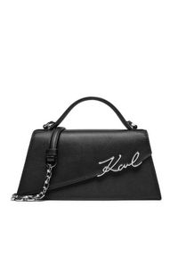 Karl Lagerfeld - KARL LAGERFELD Torebka 246W3099 Czarny. Kolor: czarny. Materiał: skórzane