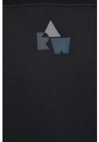 G-Star RAW - G-Star Raw bluza D21257.C876 damska kolor czarny z aplikacją. Okazja: na co dzień. Kolor: czarny. Materiał: bawełna. Długość rękawa: raglanowy rękaw. Wzór: aplikacja. Styl: casual #2