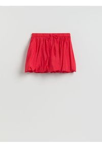 Reserved - Spódnico-szorty z wiskozą - czerwony. Kolor: czerwony. Materiał: wiskoza #1