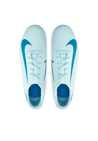 Nike Buty do piłki nożnej Vapor 16 Club Fg/Mg FQ8441 400 Błękitny. Kolor: niebieski. Materiał: syntetyk #4