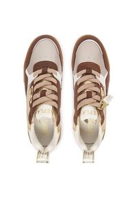 Replay - REPLAY Sneakersy Field W GWS9H .000.C0014L Złoty. Kolor: złoty. Materiał: skóra #3