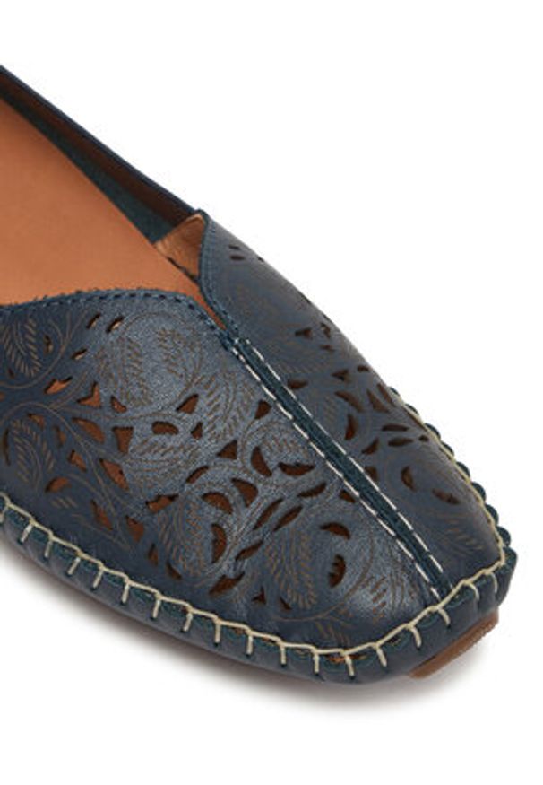 Pikolinos Mokasyny Jerez 578-4976Cp Niebieski. Kolor: niebieski. Materiał: skóra