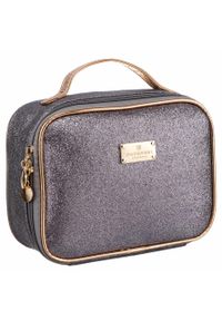 Kosmetyczka Peterson PTN KOS-L03-B fioletowa. Kolor: fioletowy. Materiał: materiał