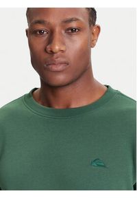 Quiksilver Bluza Salt Water Crew EQYFT05158 Zielony Regular Fit. Kolor: zielony. Materiał: bawełna #5