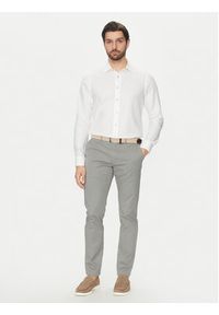 Michael Kors Koszula MK0DS01556 Biały Slim Fit. Kolor: biały. Materiał: bawełna #5