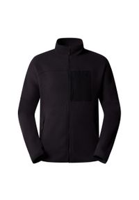 Polar turystyczny męski The North Face Front Range Fleece. Kolor: czarny. Materiał: polar