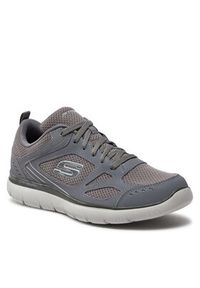 skechers - Skechers Sneakersy Summits-South Rim 52812/CHAR Szary. Kolor: szary. Materiał: mesh, materiał