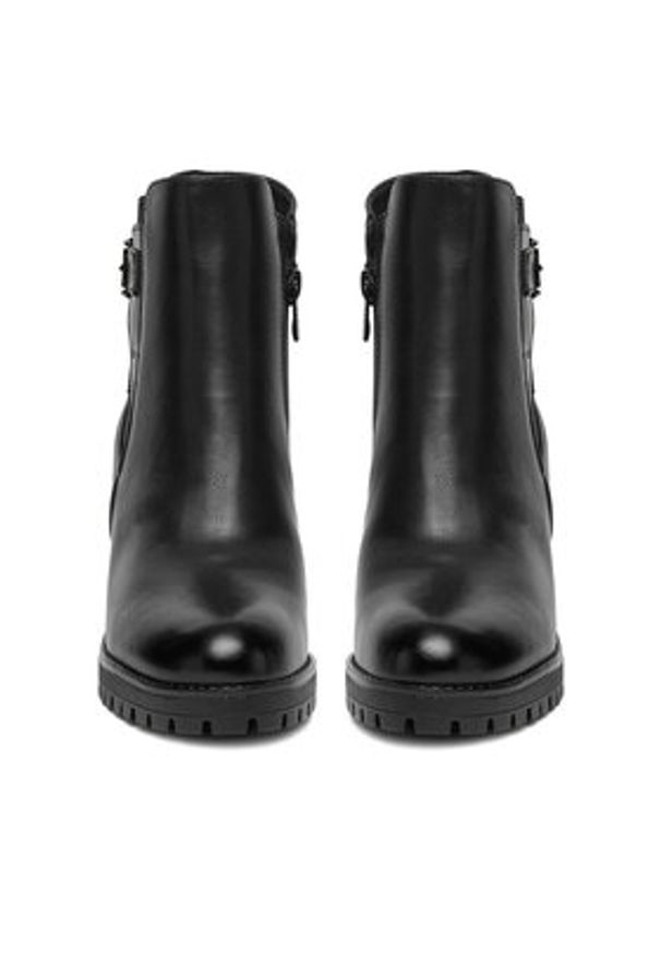 Clara Barson Botki CEO-MAGNA HL221125 Czarny. Kolor: czarny. Materiał: materiał, syntetyk