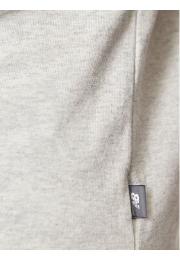 New Balance T-Shirt MT43556 Szary Regular Fit. Kolor: szary. Materiał: bawełna