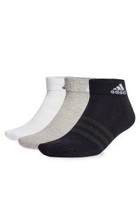 Adidas - adidas Skarpety Niskie Unisex Cushioned Sportswear Ankle Socks 6 Pairs IC1292 Szary. Kolor: szary