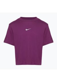 Koszulka dziecięca Nike Sportswear. Kolor: fioletowy