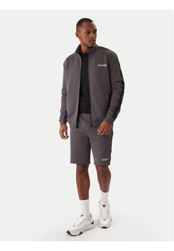 Guess Bluza Z2YQ10 KB3P2 Szary Regular Fit. Kolor: szary. Materiał: bawełna