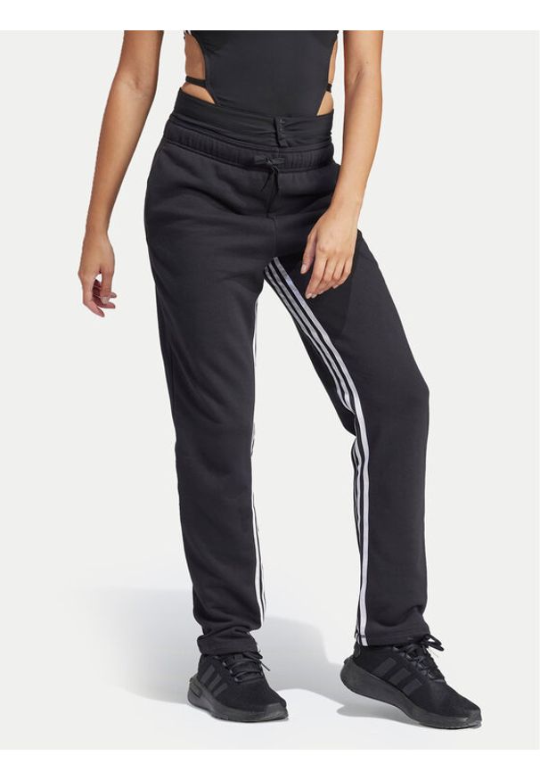 Adidas - adidas Spodnie dresowe Dance All-Gender IN1830 Czarny Regular Fit. Kolor: czarny. Materiał: bawełna