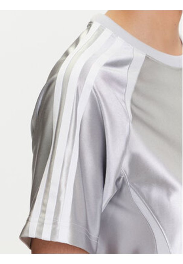 Adidas - adidas T-Shirt adicolor Teamgeist JD0254 Szary Regular Fit. Kolor: szary. Materiał: syntetyk