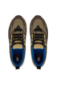 Tommy Jeans Sneakersy Archive '97 EM0EM01624 Brązowy. Kolor: brązowy. Materiał: materiał #5